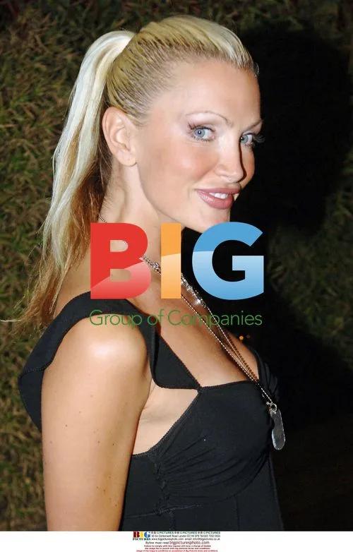 Caprice Bourret at A1GP Launch Party