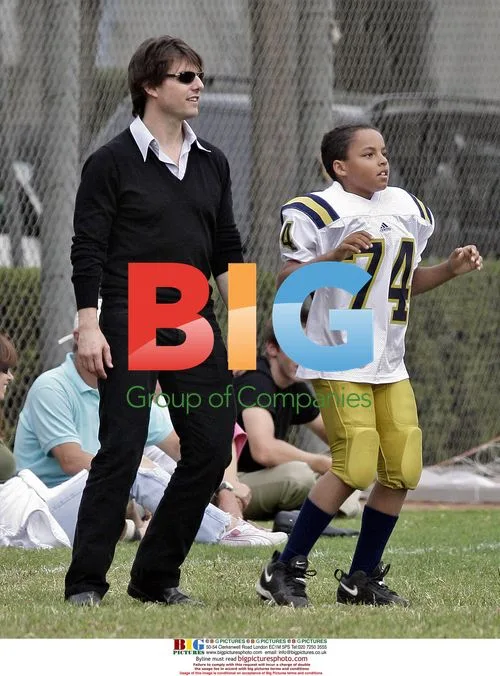 Tom Cruise Supports Daughter at Soccer Match