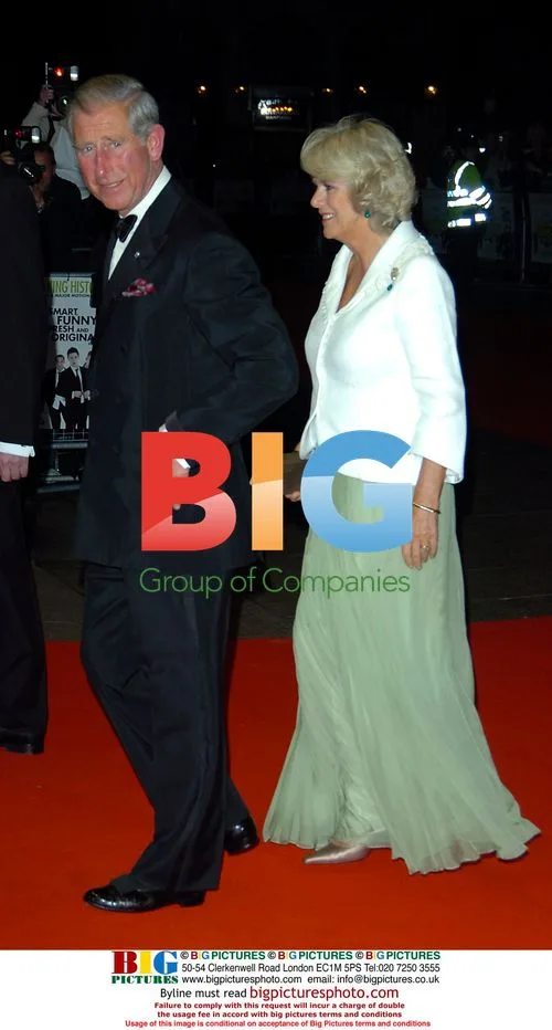 Prince Charles and Duchess Camilla at The History Boys Premiere