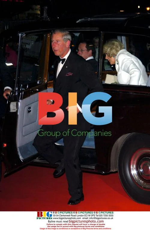 Prince Charles and Camilla at The History Boys premiere