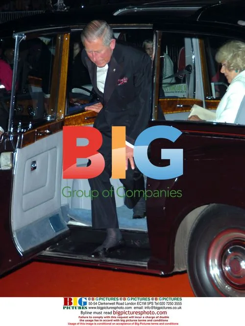 Prince Charles and Camilla at The History Boys premiere