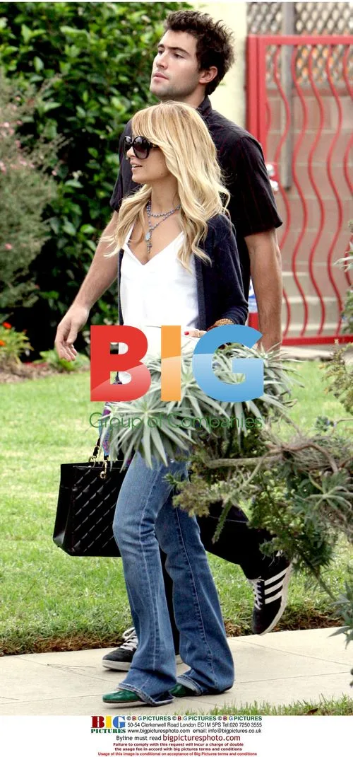 Nicole Richie Spotted Flirting