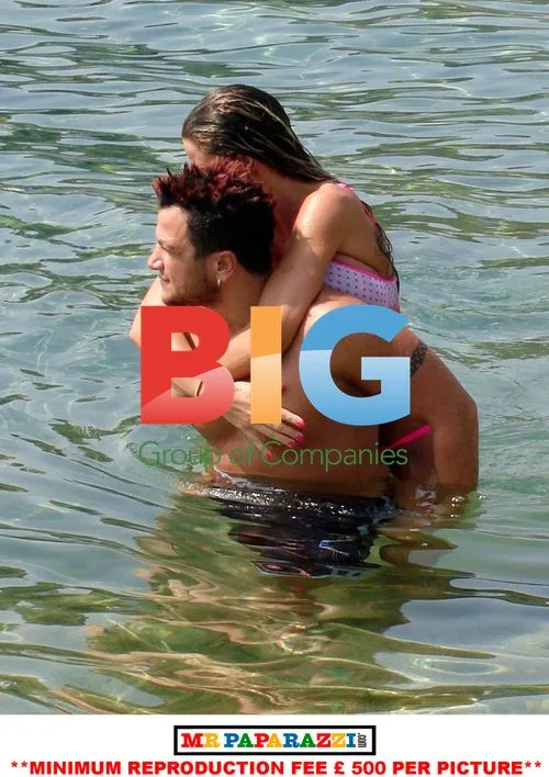 Katie Price and Peter Andre on Mediterranean Vacation