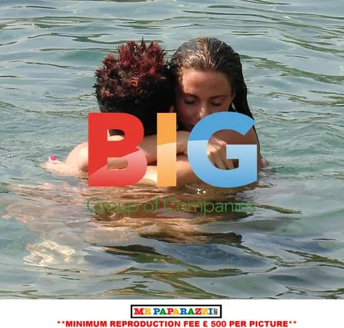 Katie Price and Peter Andre in the Mediterranean