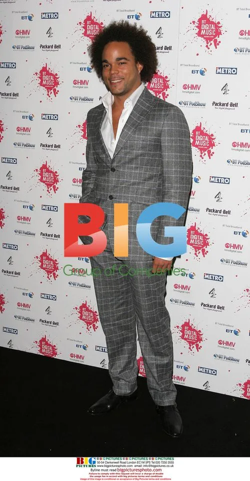 Singer Nate James at BT Digital Music Awards 2006
