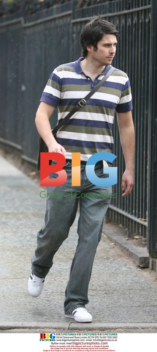 Coronation Street Star Rob Collier Arrives at Studios