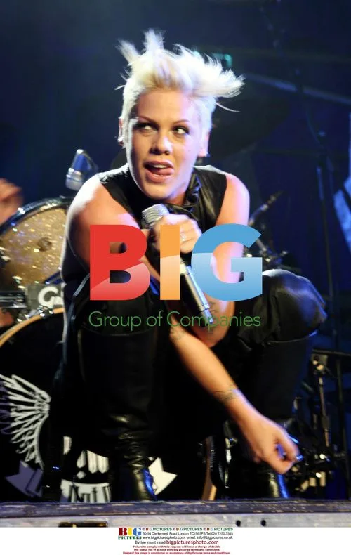 Pink Performs at UK I'm Not Dead Tour