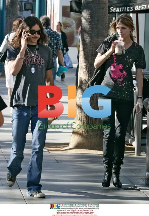Mischa Barton and Cisco Adler Shopping and Movie