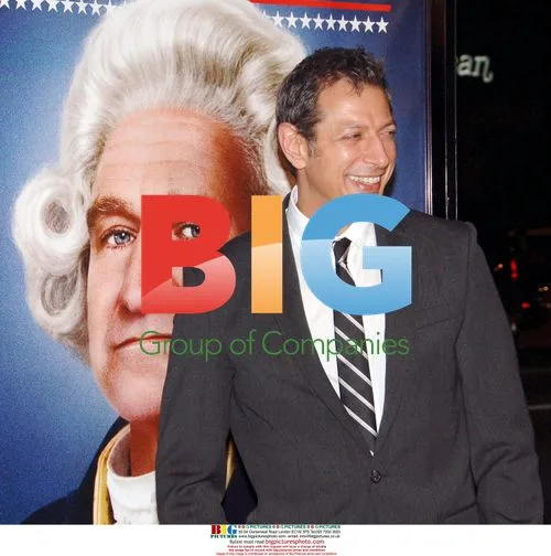 Jeff Goldblum arrives at "Man of the Year" premiere