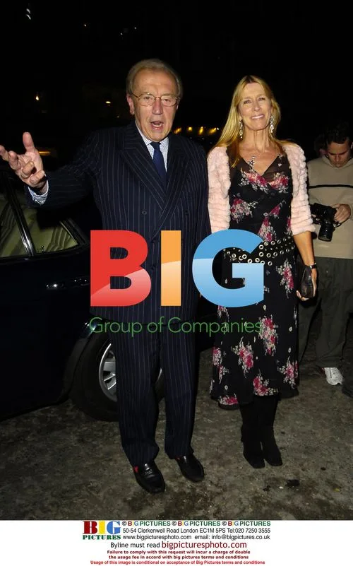 TV host David Frost at Pepe Jeans party
