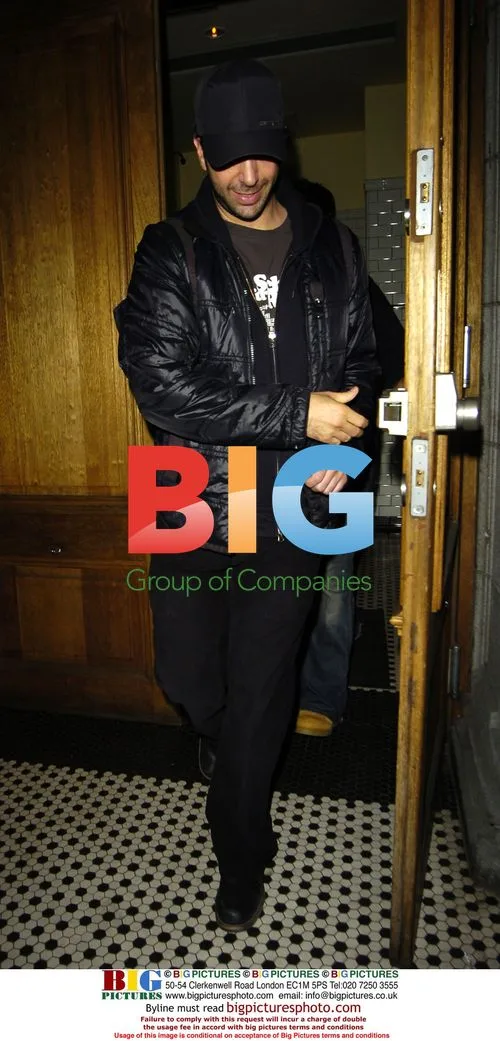David Schwimmer Leaving Pepe Jeans Party