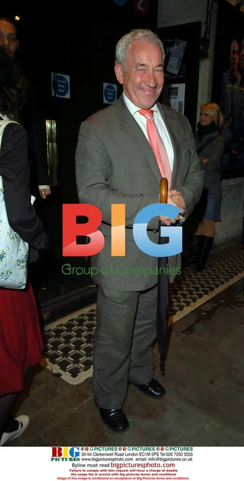 Actor Simon Callow at 'Bent' press night