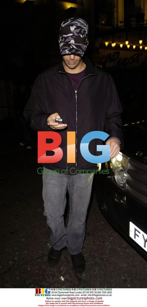 David Schwimmer at Movida nightclub in London