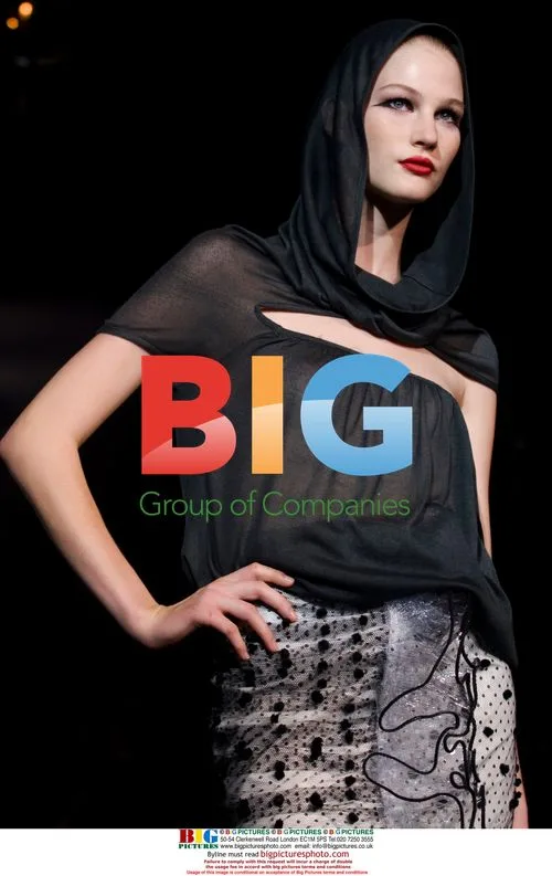 Model in Junko Shimada Design at Paris Fashion Show