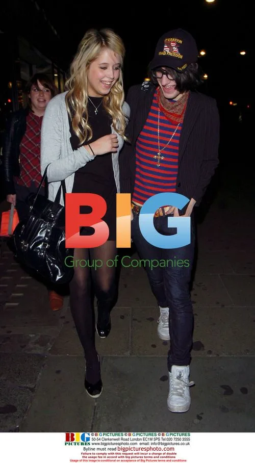 Peaches Geldof leaves 43 Club in London