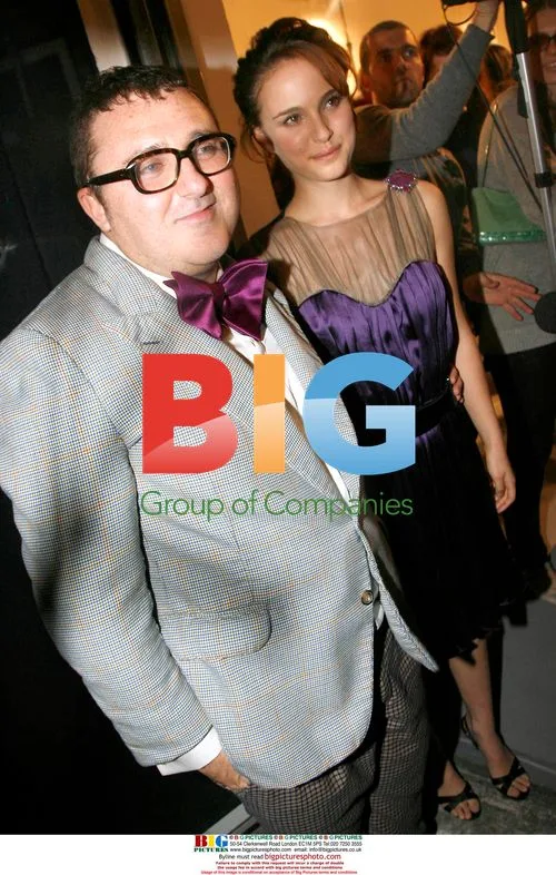 Elbaz and Portman at Lanvin SS 2007 Show