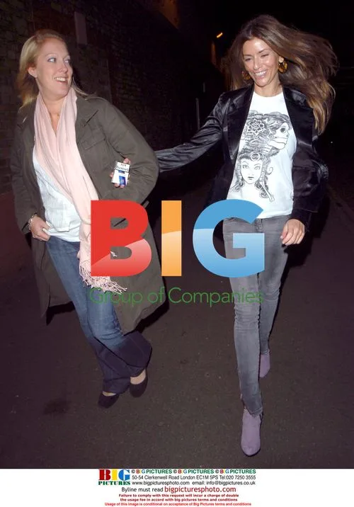 Noel Gallagher and Sara McDonald at Russell Brand Show