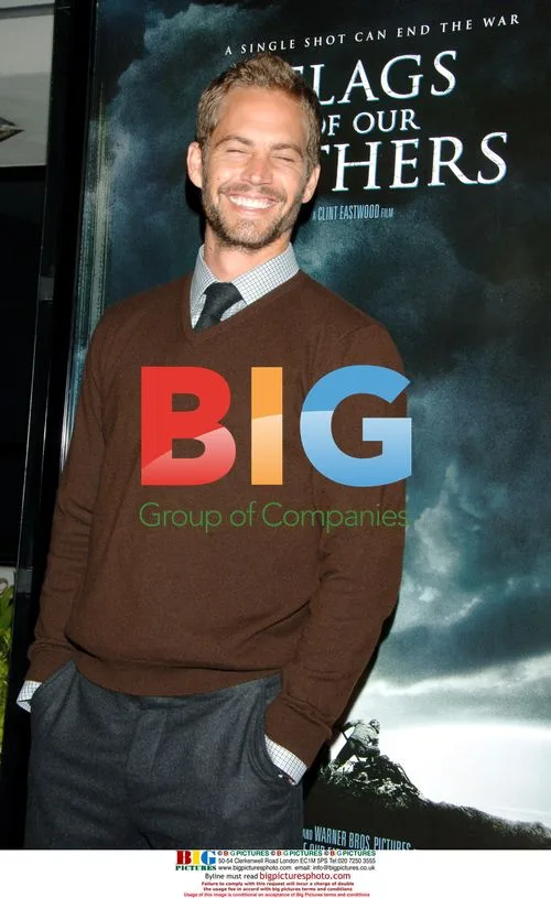 Paul Walker at "Flags of Our Fathers" Premiere