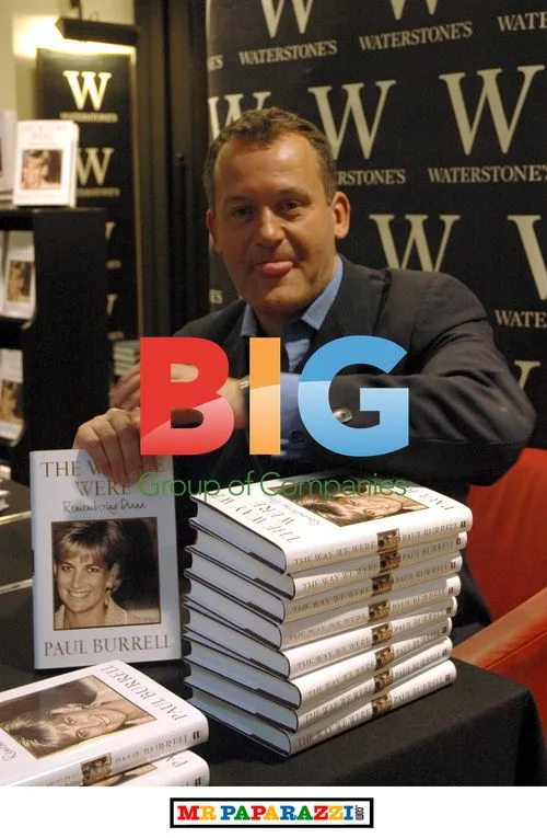 Former Diana butler Paul Burrell at book signing