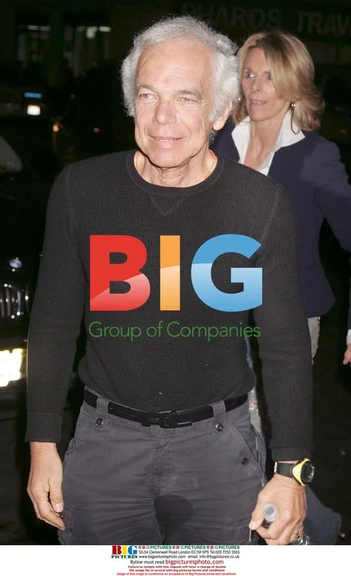 Ralph Lauren at Barbra Streisand concert