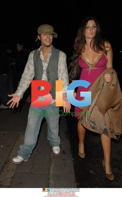 Abs Breen at Ashlee Simpson's London Birthday