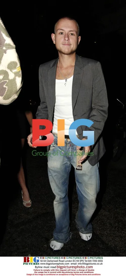 Lee Ottway at Ashlee Simpson's 22nd birthday