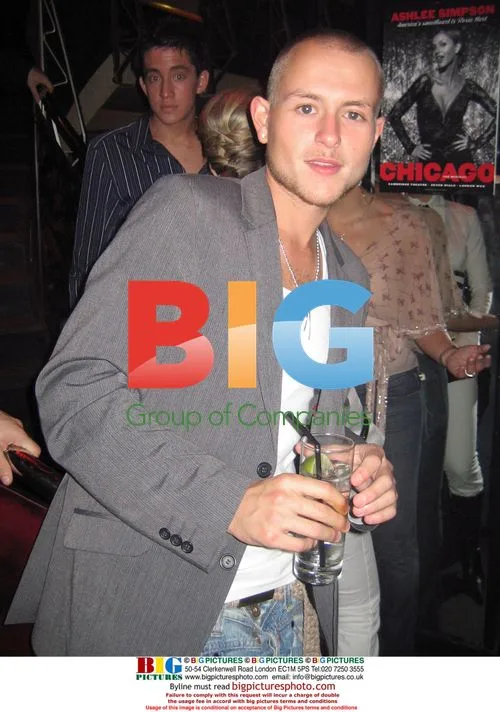 Lee Otway at Ashlee Simpson's 22nd birthday