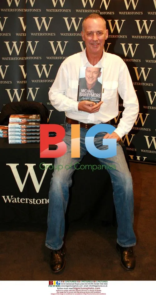 MICHAEL BARRYMORE at book signing
