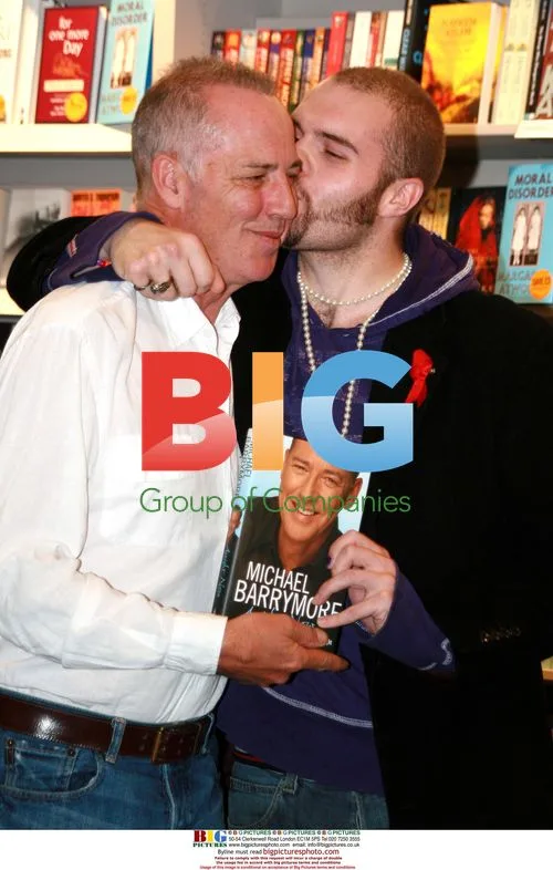 MICHAEL BARRYMORE at book signing