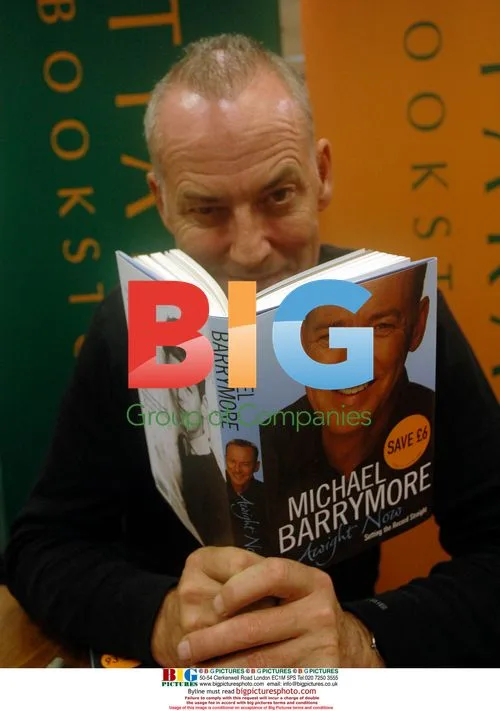 Michael Barrymore book signing in Glasgow