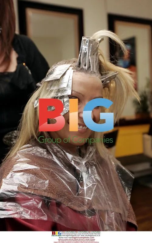 Zoe Lucker Gets Brunette Makeover