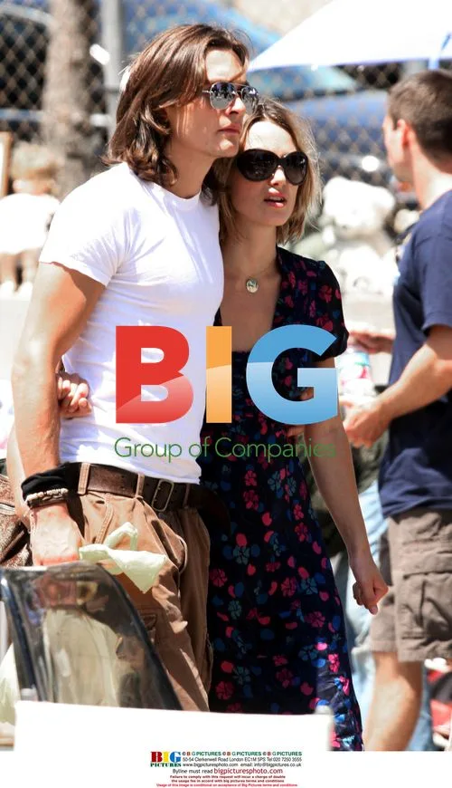 Keira Knightley shops at flea market with boyfriend