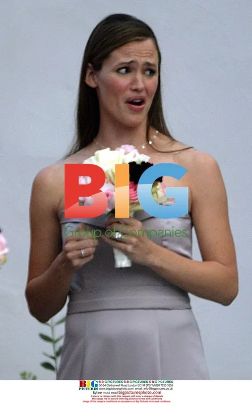 Jennifer Garner at Friend's Wedding