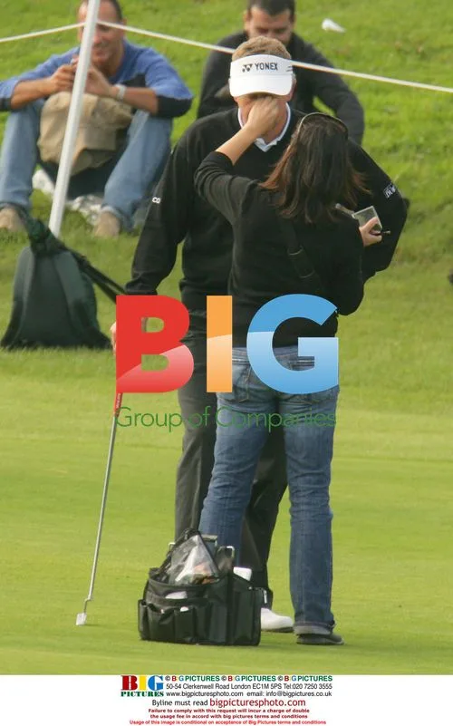 Ryder Cup Teammates Filming Kit Kat Ad