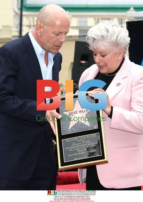 Bruce Willis honored with Hollywood Walk of Fame star