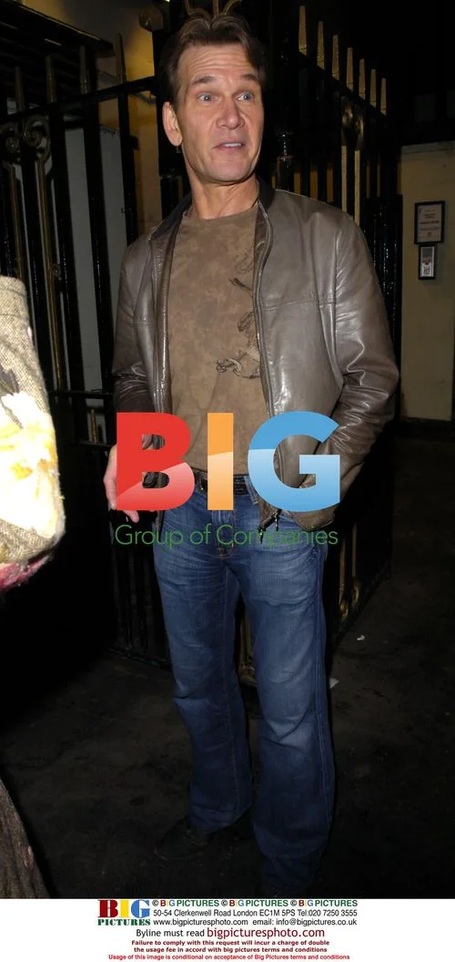 Patrick Swayze at 'Guys And Dolls' London Show