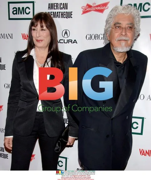 Anjelica Huston and Robert Graham at Cinematheque Gala