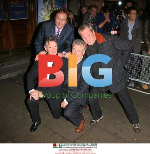 Eric Idle, Michael Palin, Terry Jones and Terry Gilliam at Spamalot Premiere
