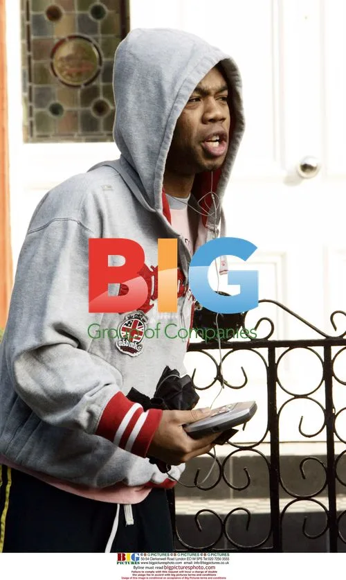X Factor's Robert Allen clowning at rehearsals