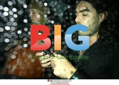 Coralie Arrives at Russell Brand's Home