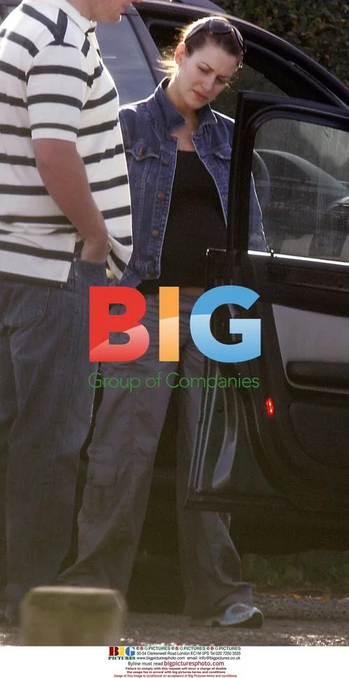 Pregnant Kirsty Gallacher with boyfriend Paul Sampson