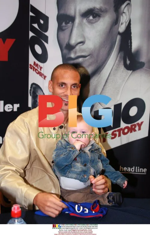 Rio Ferdinand at Book Signing