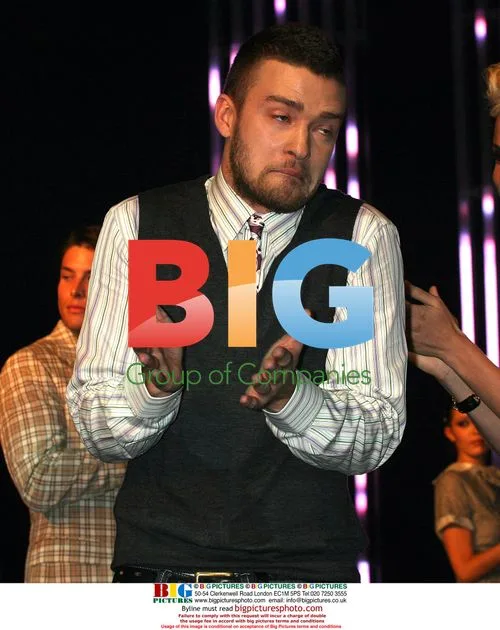 Justin Timberlake at William Rast Fashion Show