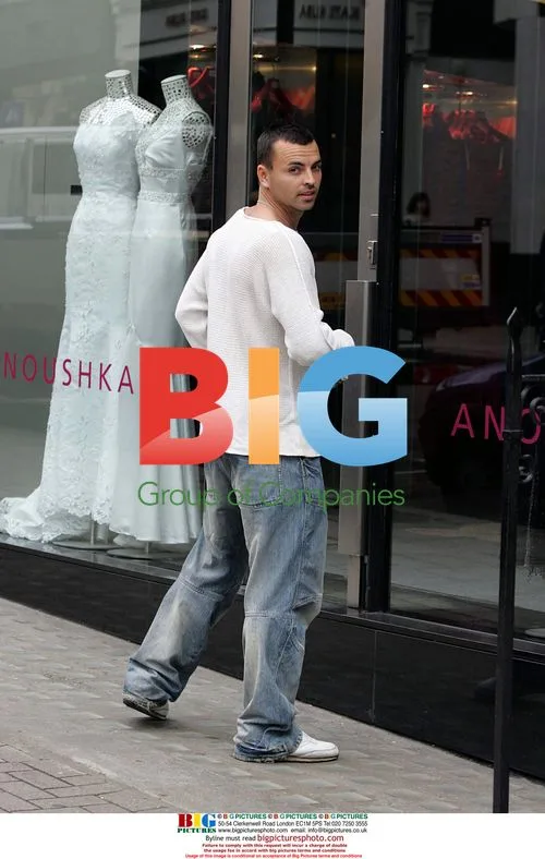 Michelle Heaton and Andy Scott-Lee at Anoushka Boutique