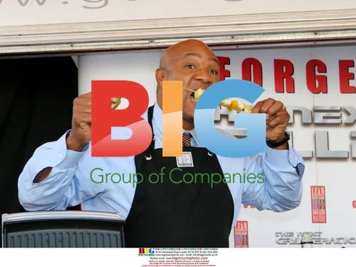 George Foreman supports British Heart Foundation