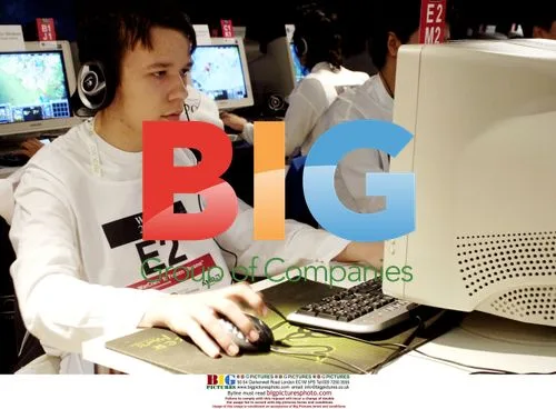 Players at World Cyber Games in Monza, Italy