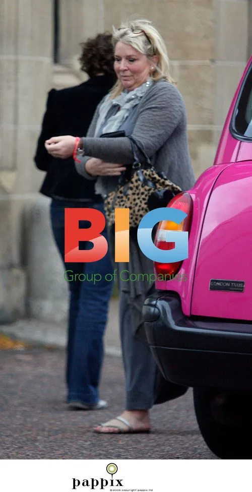 Fern Britton Shopping in London