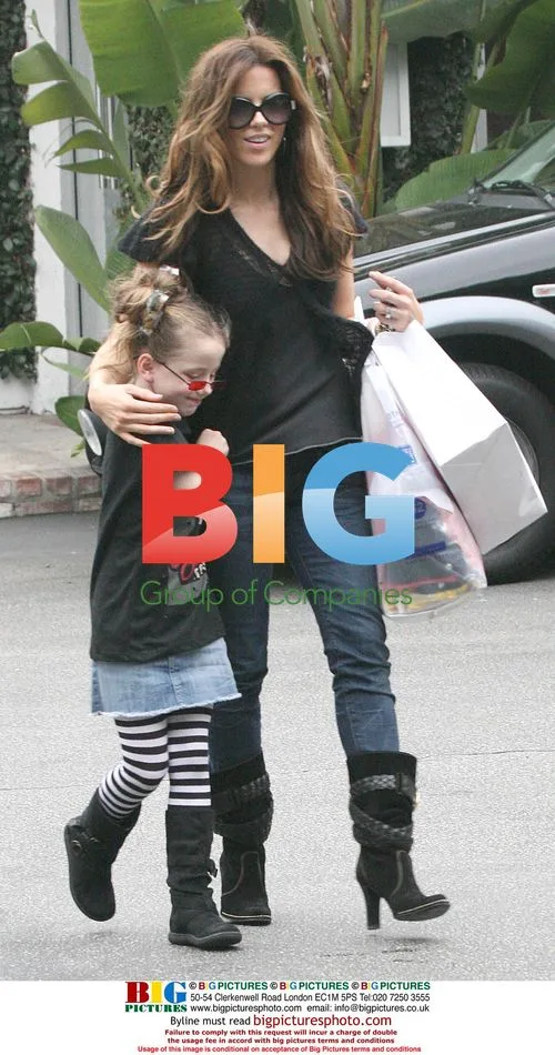 Kate Beckinsale and Daughter Lily Shopping