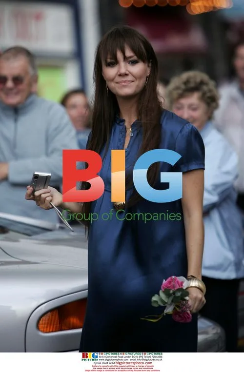 Charlie Brooks attends father's wedding