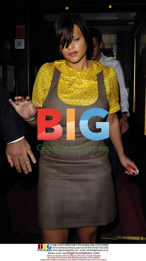 Jade Goody Leaving Embassy Nightclub